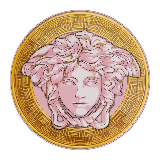 Versace Medusa Amplified Pink Coin segnaposto 33 cm