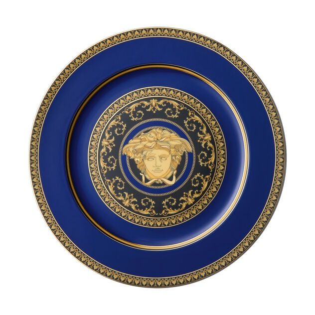 Versace Medusa Blau segnaposto 33 cm
