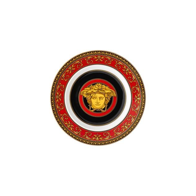 Versace Medusa Red piatto piano 18 cm