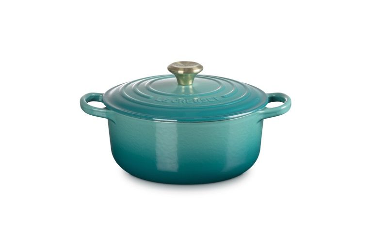 Le Creuset Evolution Cocotte Rotonda CM 20 - Blu Riviera