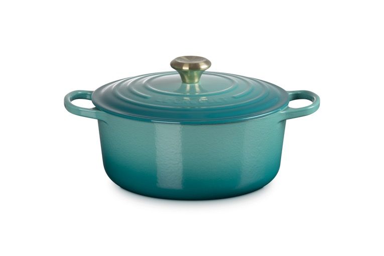 Le Creuset Evolution Cocotte Rotonda CM 26 - Blu Riviera