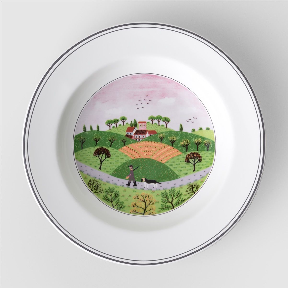 Villeroy&amp;Boch Naif Piatto fondo cacciatore