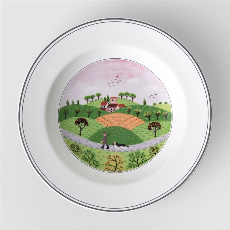 Villeroy&amp;Boch Naif Piatto fondo cacciatore