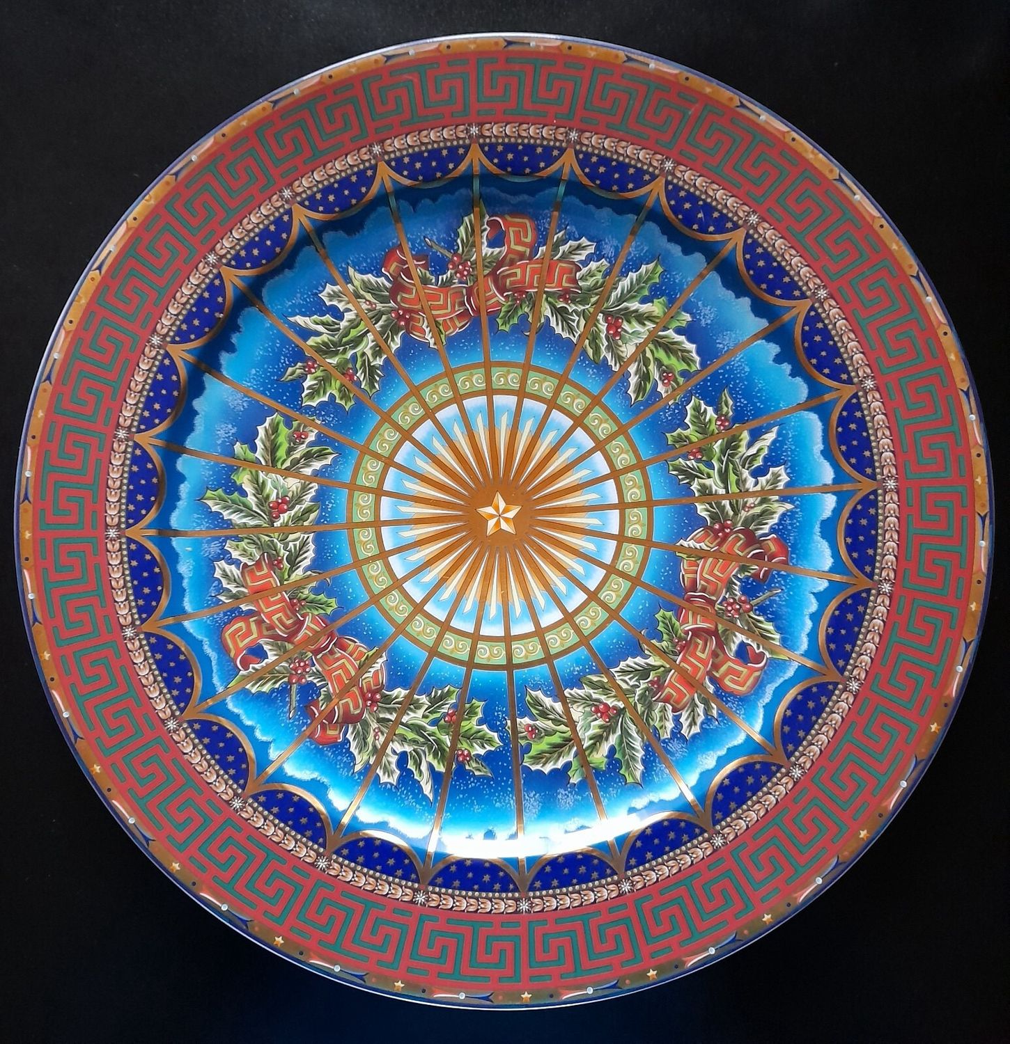Versace piatto Natale 1999 edizione limitata