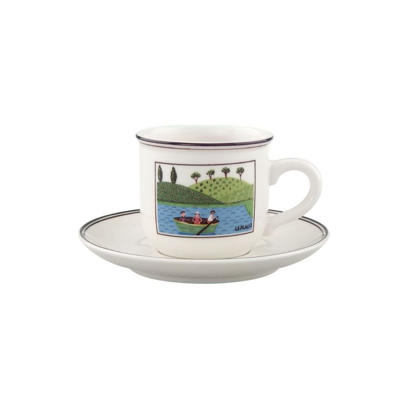 Villeroy&amp;Boch Naif tazza espresso con piattino