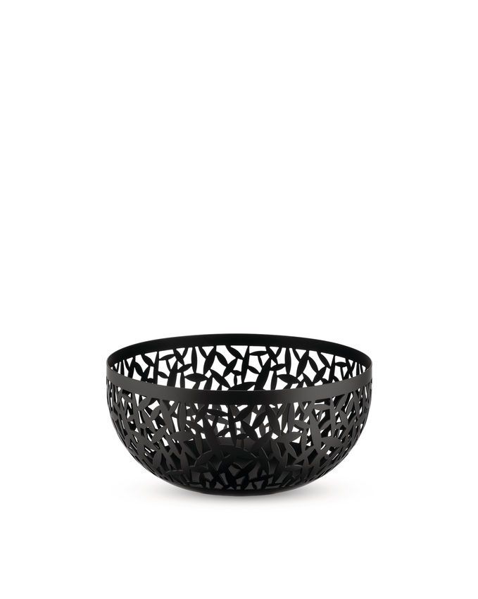 Alessi Cactus! fruttiera 21 cm nera