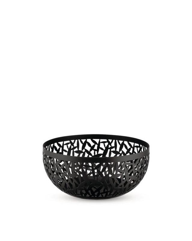 Alessi Cactus! fruttiera 21 cm nera