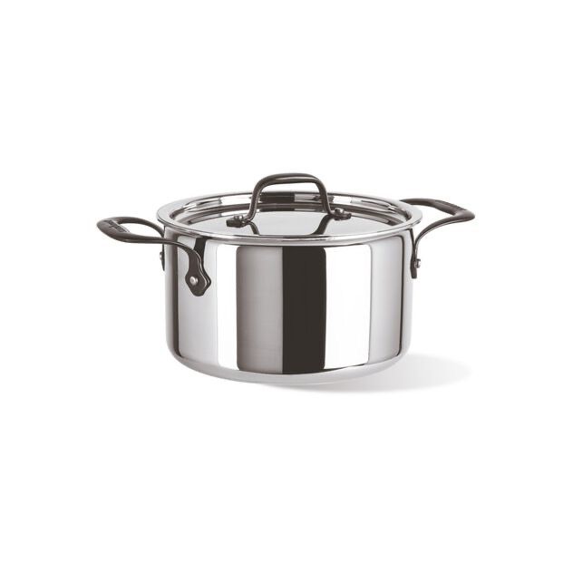 Sambonet Home Chef Inox casseruola alta 2/m c/cop 24 cm