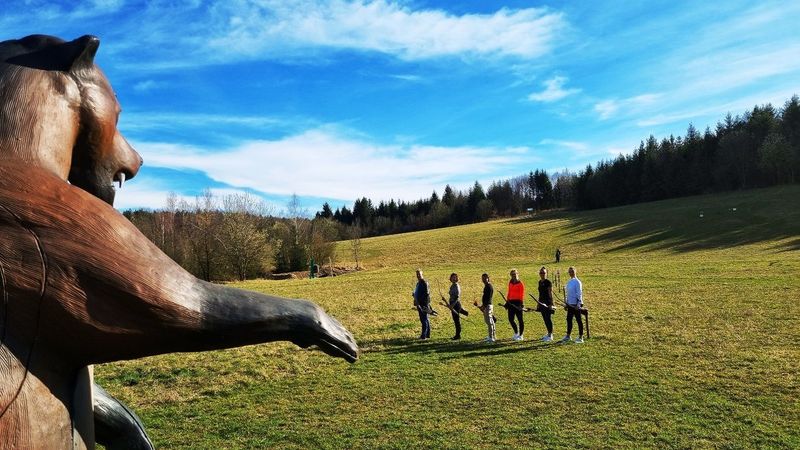 Gutschein - Bogensport 12er Karte mit Compoundbogen (Erwachsene)