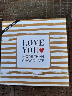 Schoggi: love you more ....