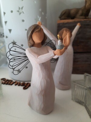 Engel mit Kerzli von Willow Tree