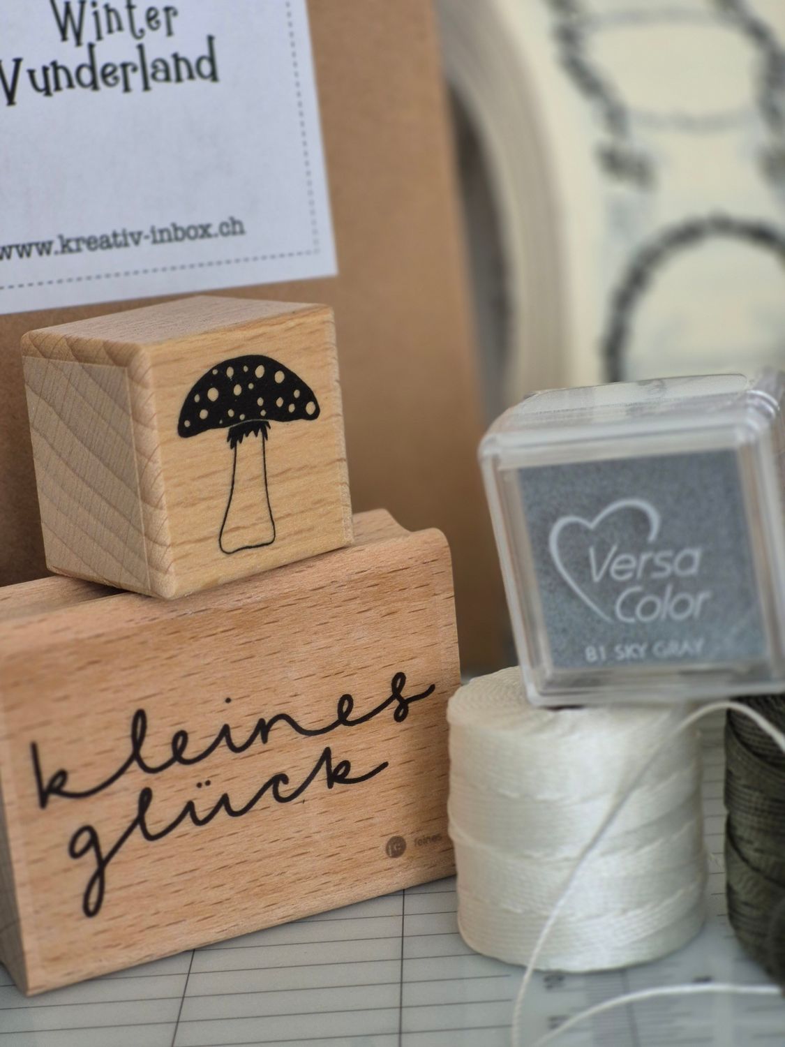 Stempel &quot;kleines Glück&quot;