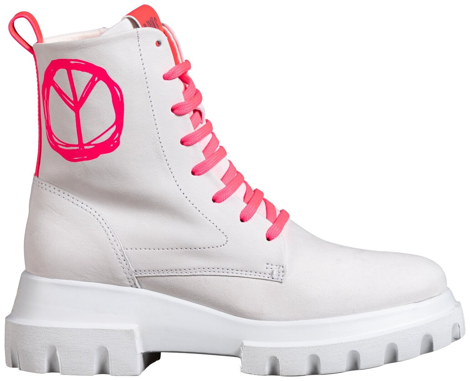 MIA.13/01 NUBUK WHITE PINK PEACE ⬇️ size 42