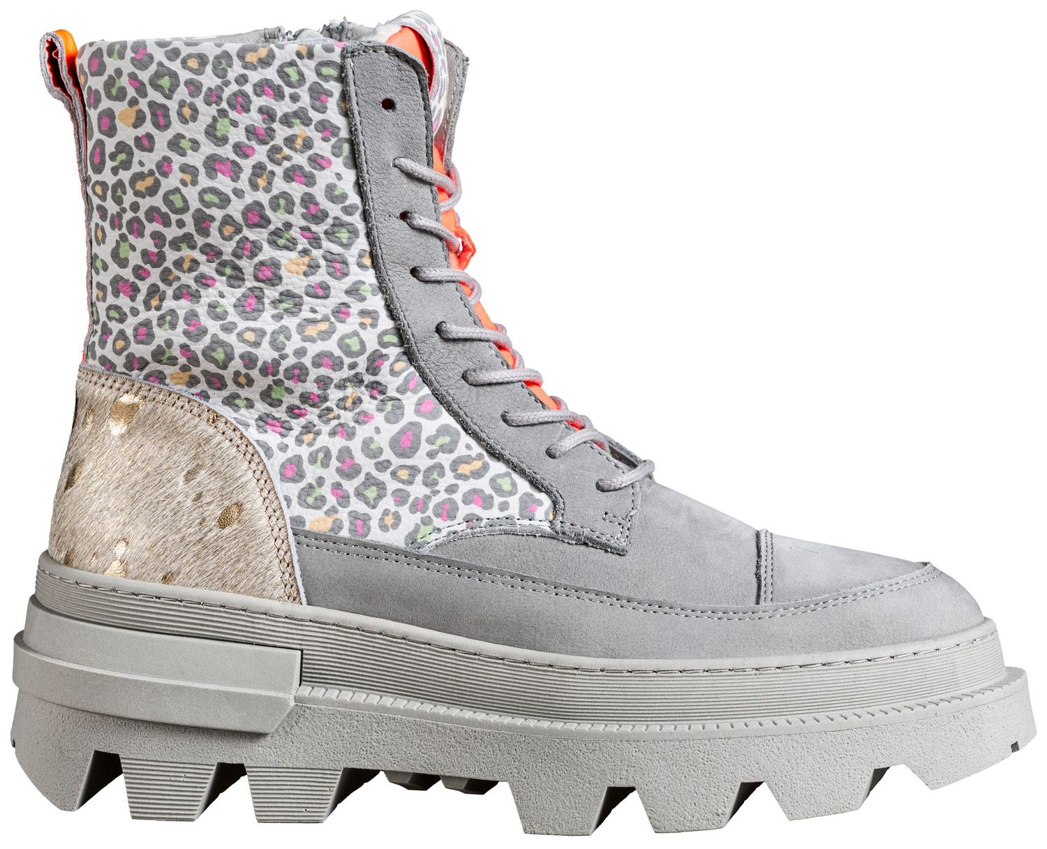 BRUNELLA.01 MULTI LEO ORANGE # size 37 Unikat