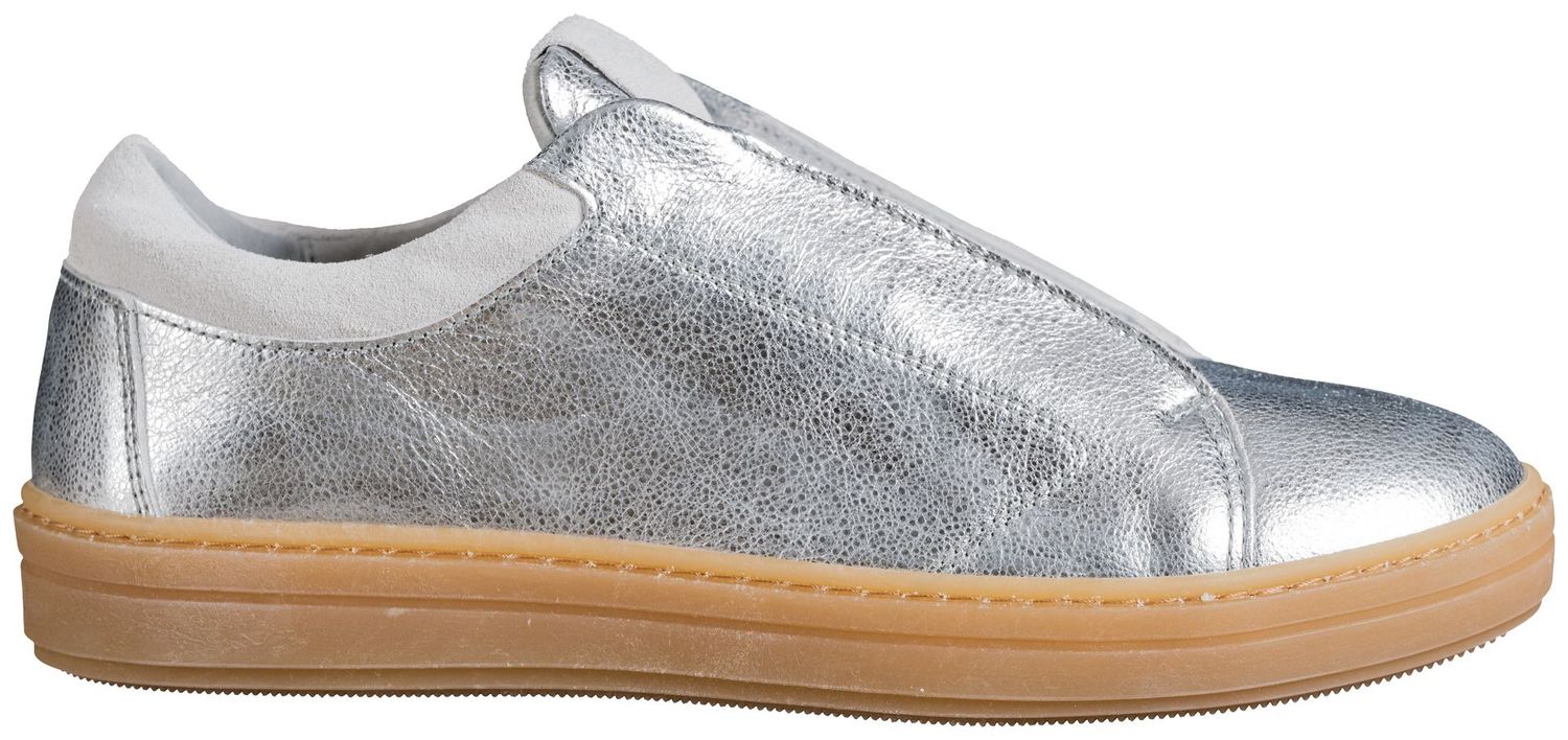 GOLD.08/06 CALF METALLIC SLVR # sizes 37/40