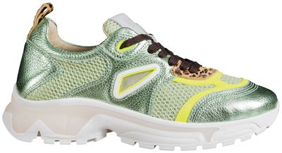 LEMON.02/05 METALLIC GREEN MESH # size 37
