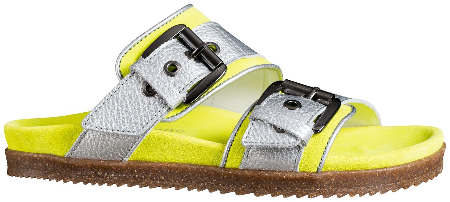 SAND.01/04 SANDALE SLVR AMARILLO  # size 37
