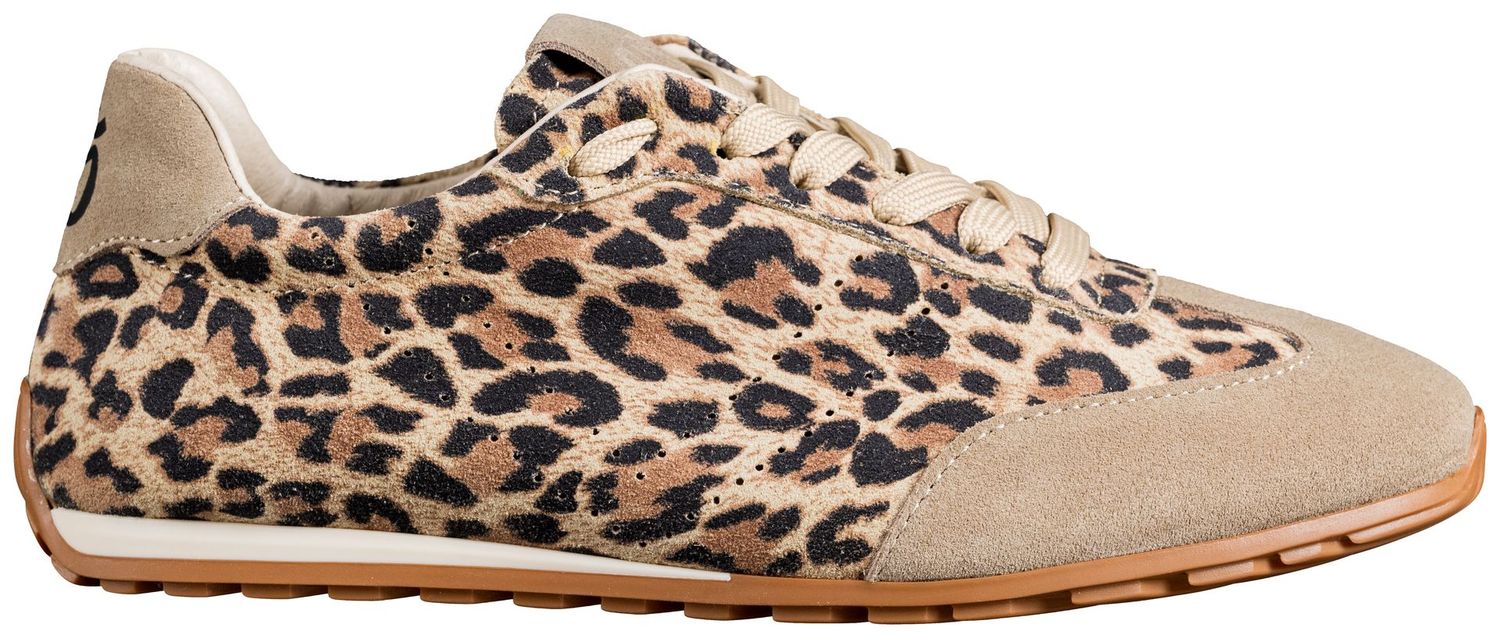 BILLY.01/02 SUEDE LEOPARD VANILLA "OM" # new in