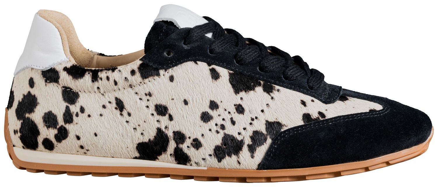 BILLY.02/02 FUR DOTS MILK BLACK BLU # new in
