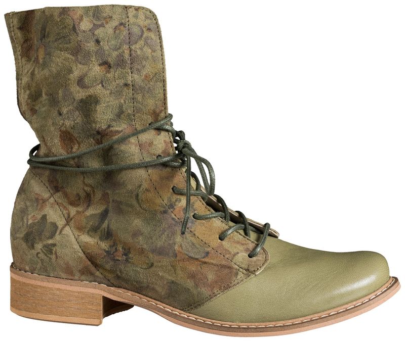 LOLA.101/04 VITELO GREEN PRINTED # last sizes LOLA.101/04 VITELO GREEN PRINTED # last sizes