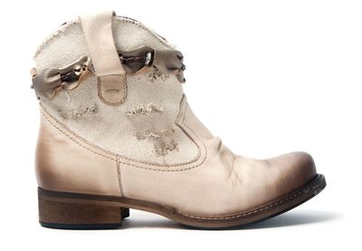 LOLA.39 VITELO CREME CANVAS # size 37 Unikat LOLA.39 VITELO CREME CANVAS # size 37 Unikat