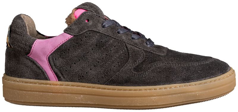 GOLD.03/25 SUEDE GREY LEO PINK # unique size 37 GOLD.03/25 SUEDE GREY LEO PINK # unique size 37