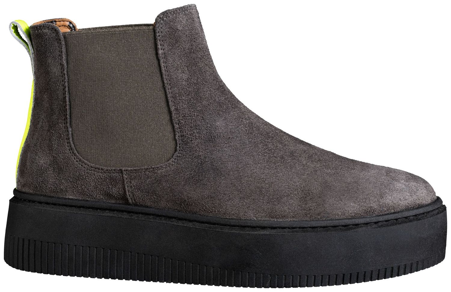 MOURA.03/01 SUEDE GREY LIME # unique size 37