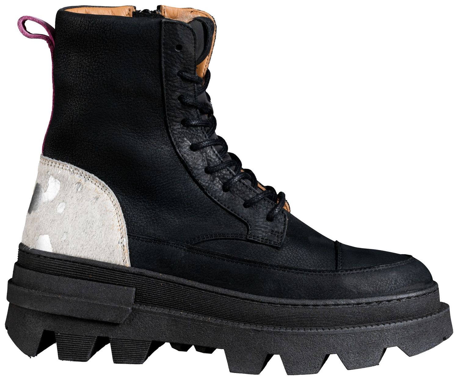 BRUNELLA.01/35 NUBUK BLACK PINK Y.2025 # unique size 37