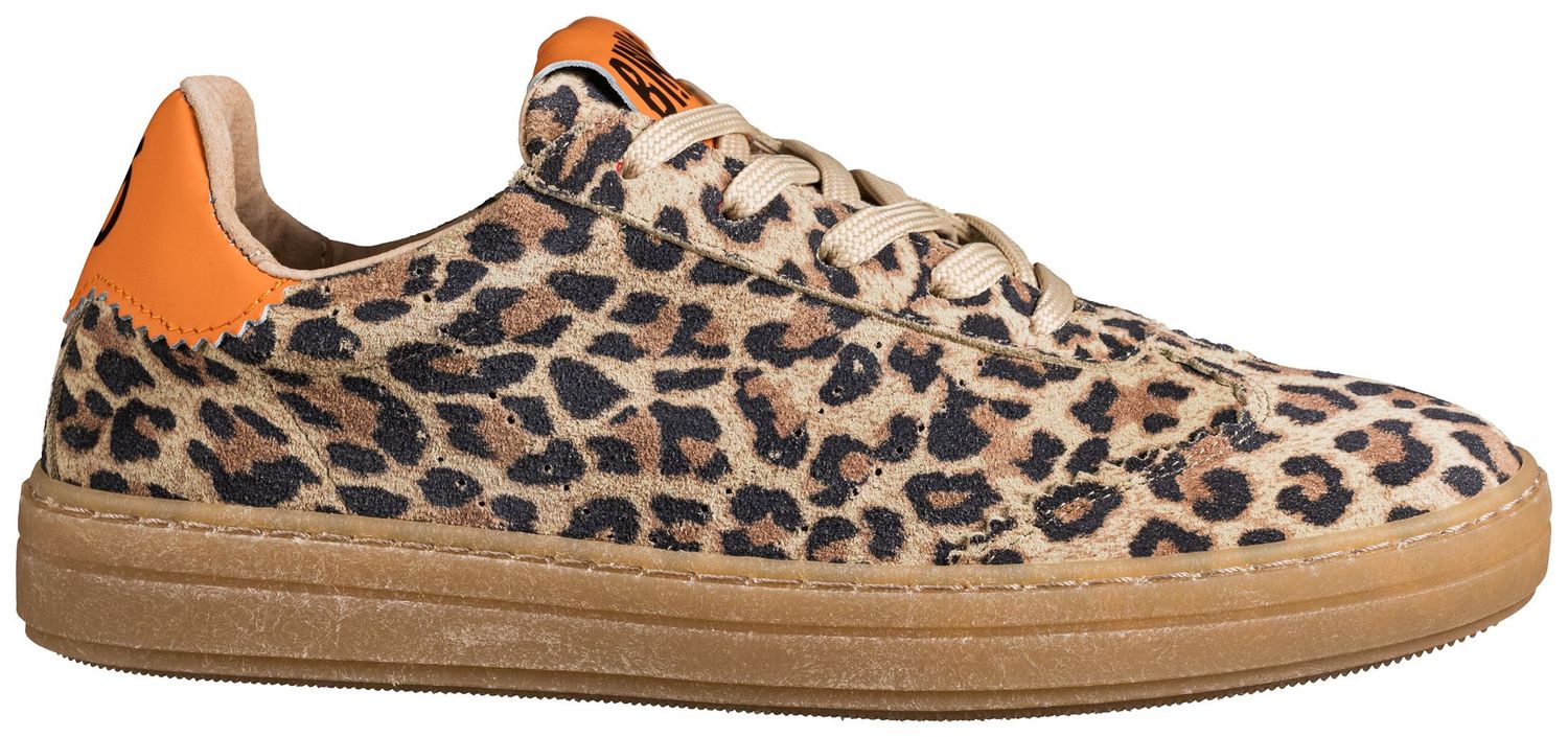 HOLLY.03/01 SUEDE LEO ORANGE # new in