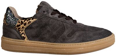 GOLD.03/31 SUEDE GREY LEO BLING # unique size 37 GOLD.03/31 SUEDE GREY LEO BLING # unique size 37