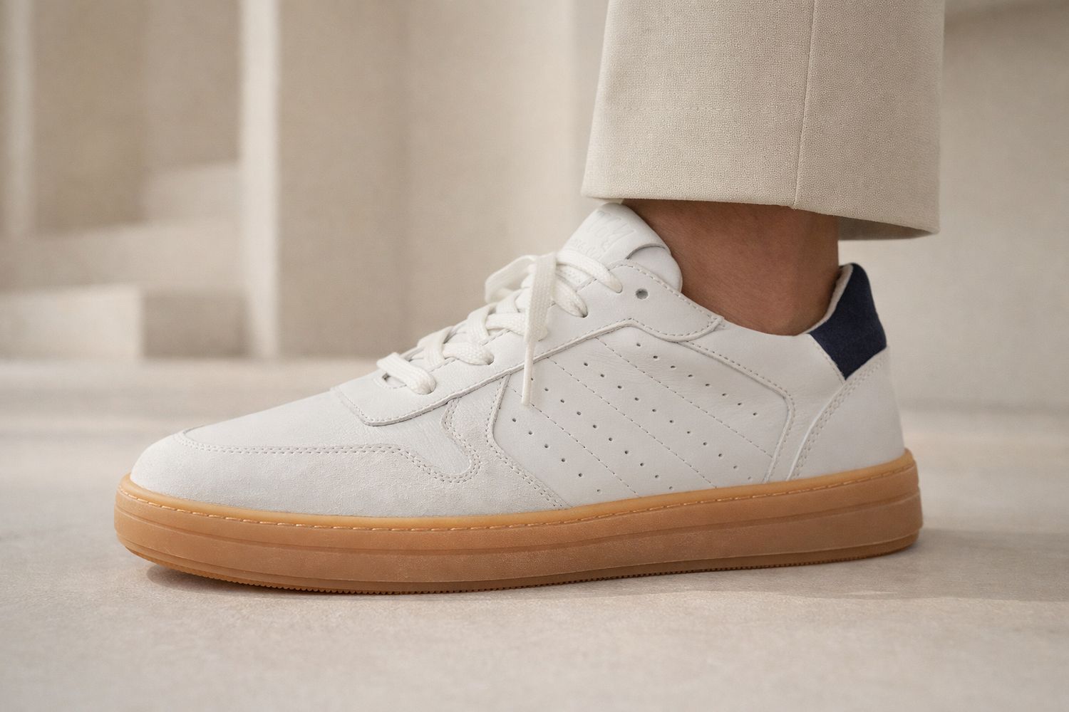 GOLD.03/03 SOFT WHITE NAVY