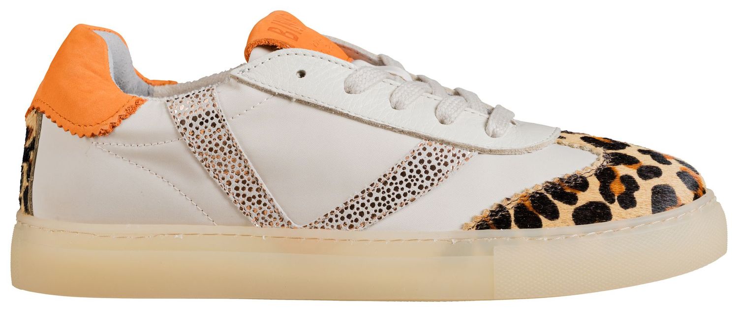 KOREA.01/12 NYLON WHITE LEO ORANGE