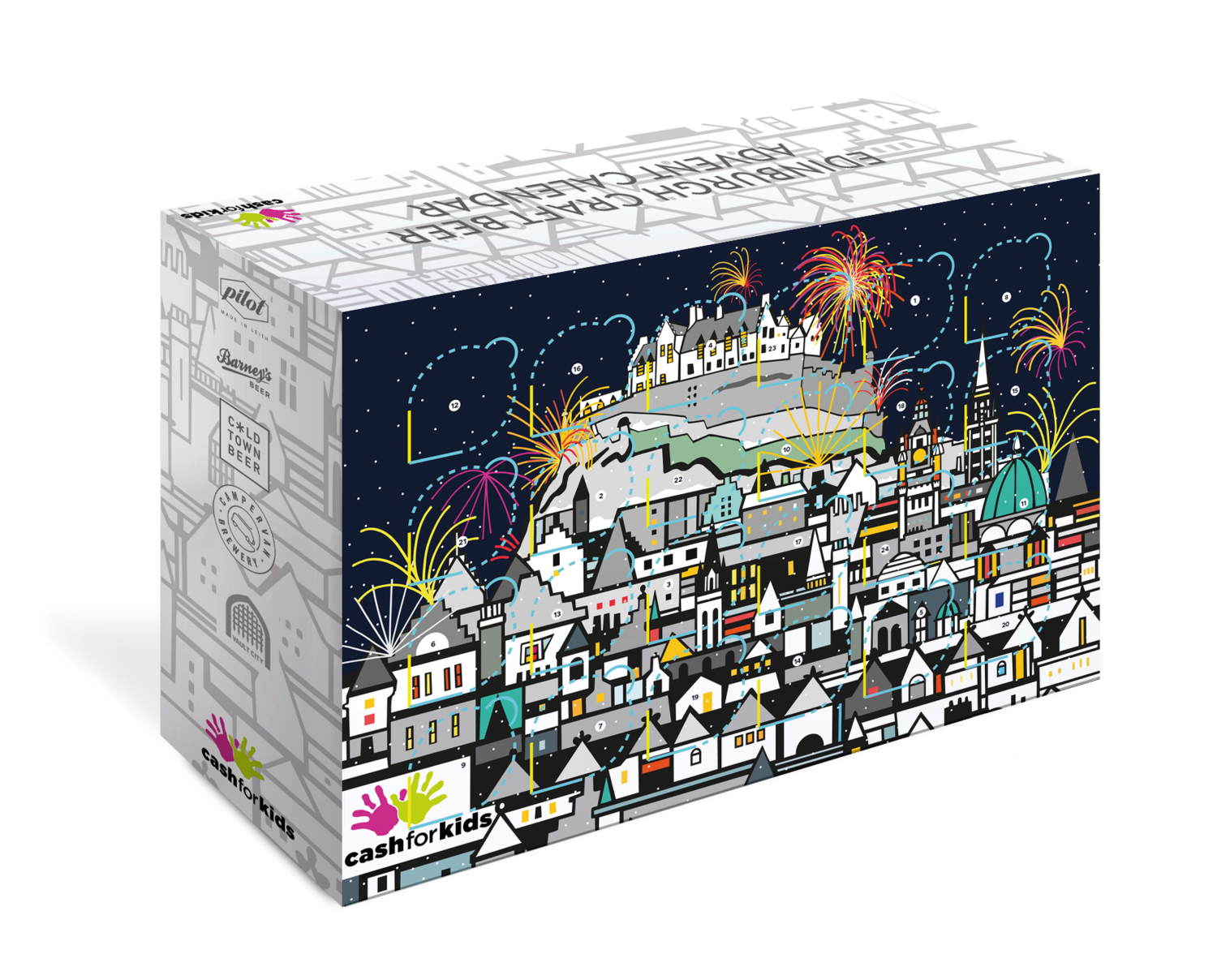 MAIN 2022 Edinburgh Craft Beer Advent Calendar Store Glasgow Beer Box