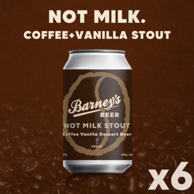 Barney's Not Milk Stout 6 pack