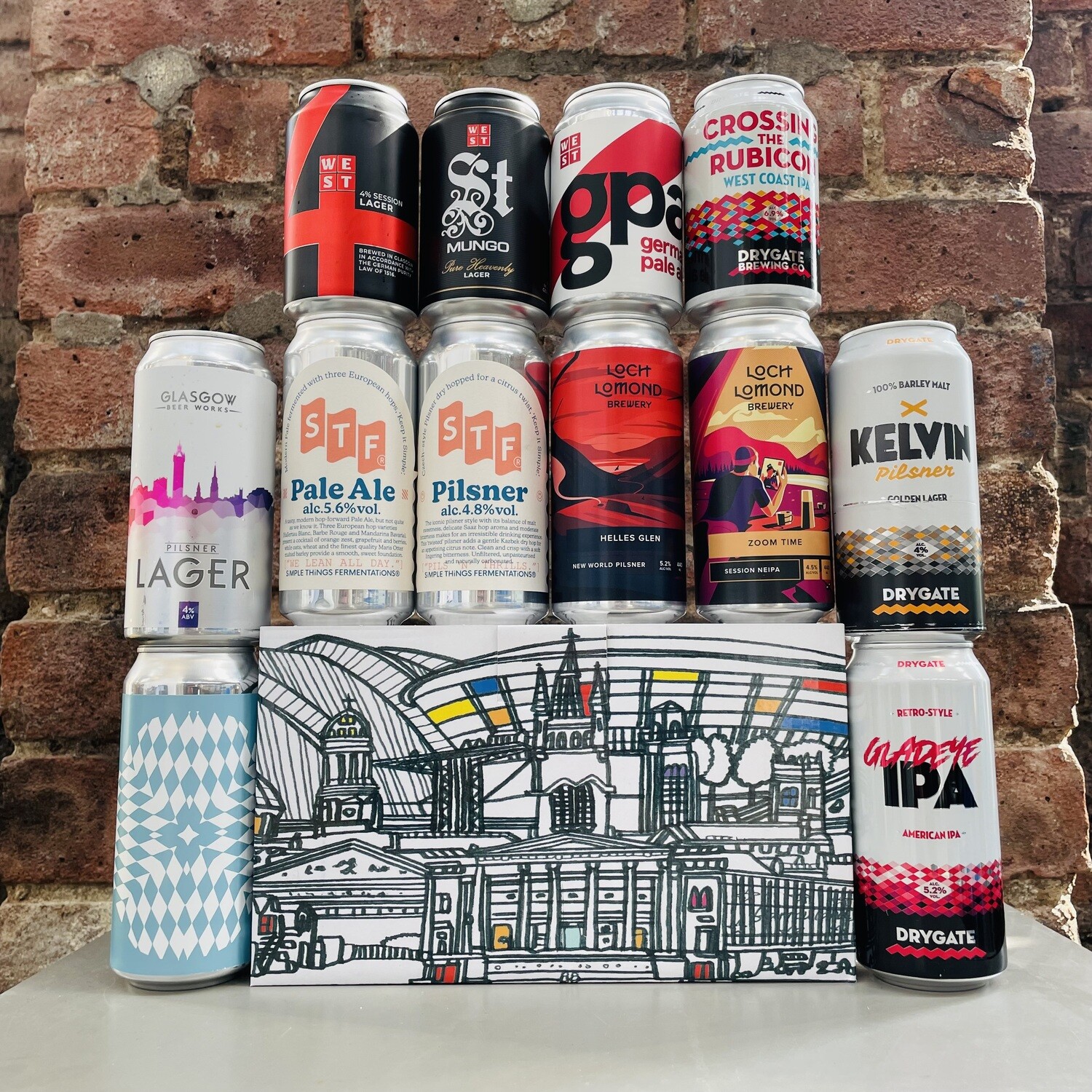 Glasgow Craft Lagers x 24 - FREE SHIPPING