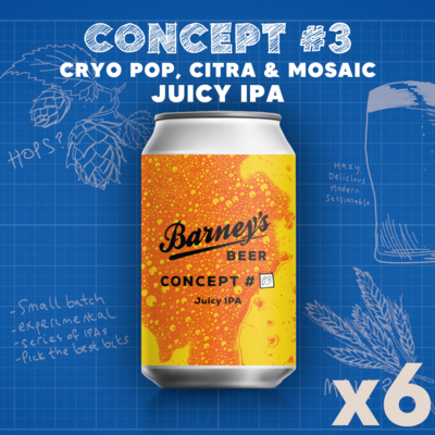 Barney's CONCEPT #3: Juicy IPA