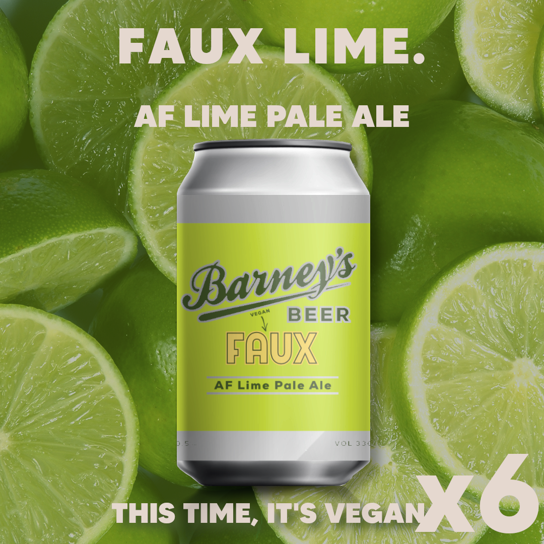 Barney's Faux Lime 0.5% abv
