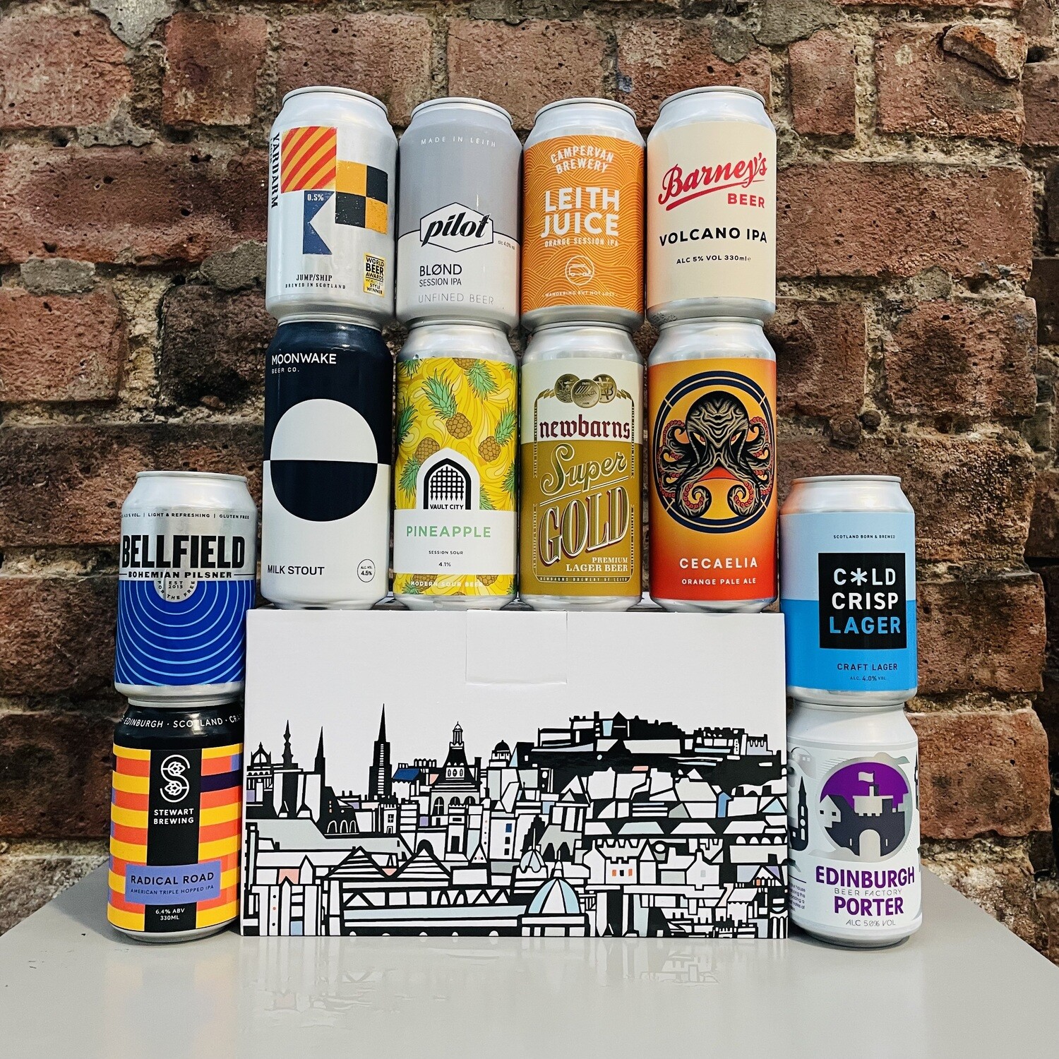 Edinburgh Craft Beers x 12 MIXED CASE