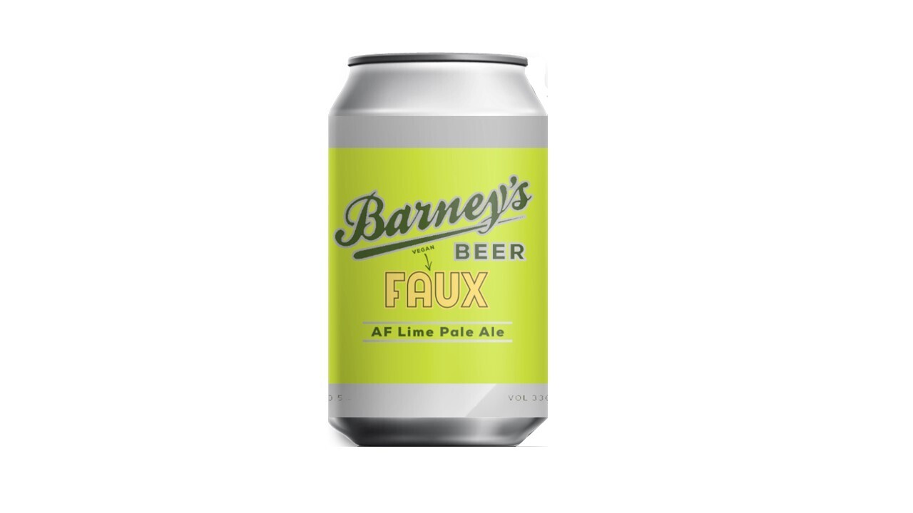 Barney&#39;s Faux Lime AF Pale Ale Single Cans