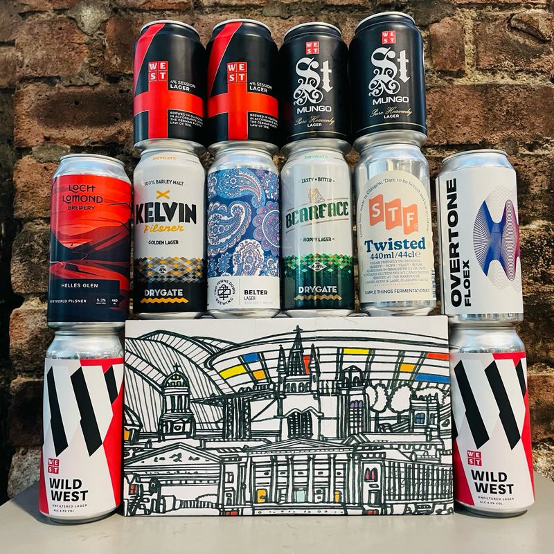 Glasgow Craft Lagers x 24 - FREE SHIPPING