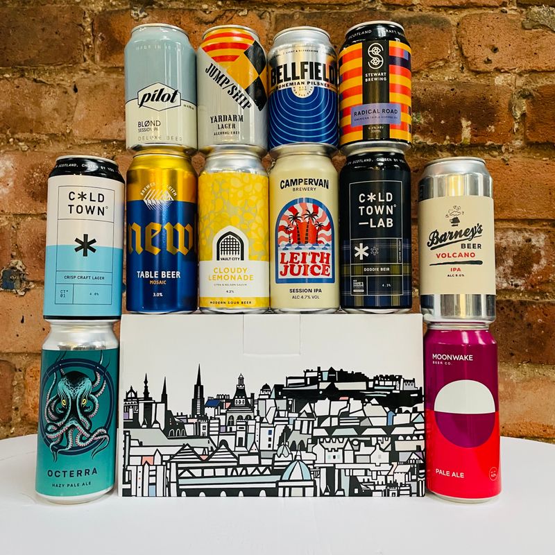 Edinburgh Signature Craft Beers x 12 MIXED CASE