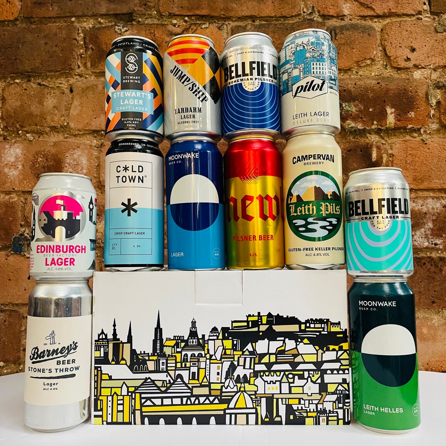 Edinburgh Craft Lagers x 12