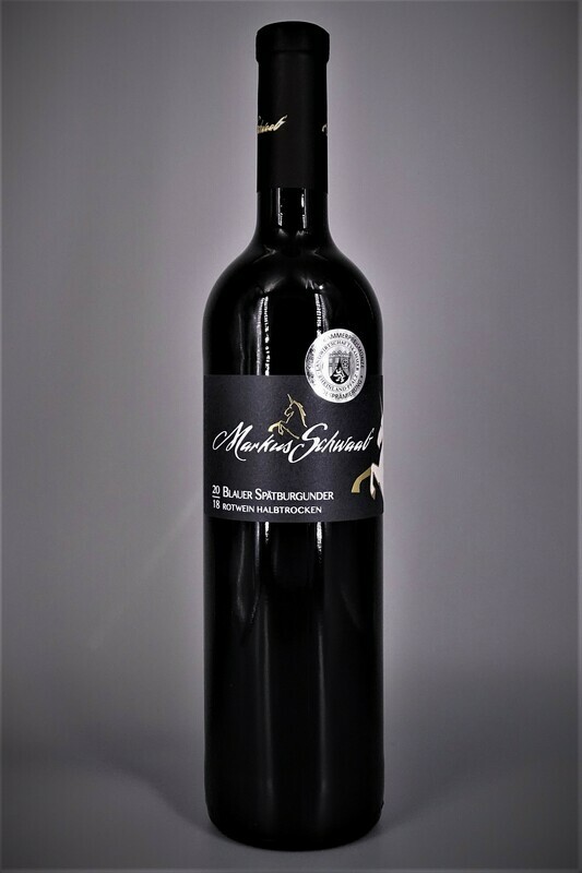 2022 Blauer Spätburgunder Rotwein halbtrocken