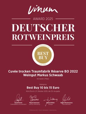 2023 TRAUMFABRIK Rotwein Cuvée Reserve BO trocken