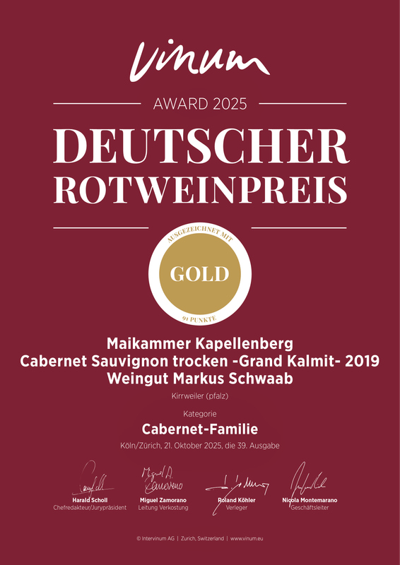2019 -Kapellenberg- Cabernet Sauvignon trocken