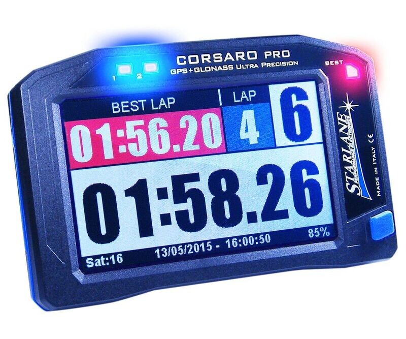 Kart Laptimer CORSARO-V2.1 PRO 2T, mit Datenlogger