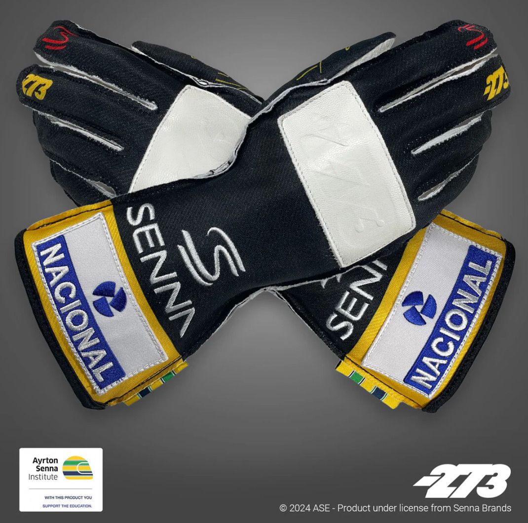 273 x AYRTON SENNA Black