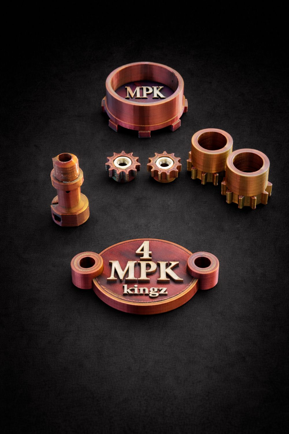 Iame x30 Stopfen-Set „4 Kingz“ Selection