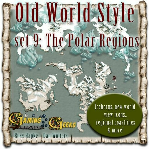 Old World Style Set 9: The Polar Regions