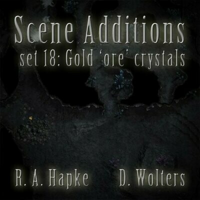 Scene Additions Set 18: Gold 'ore' Crystals